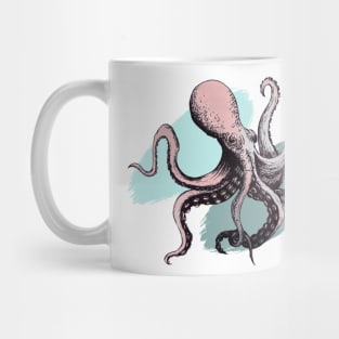 Octopus in Pink Mug